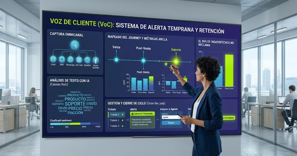 Voz de Cliente (VoC): qué es y cómo armar un programa paso a paso