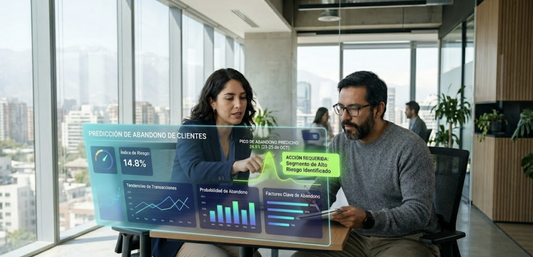 Predecir clientes insatisfechos con datos transaccionales